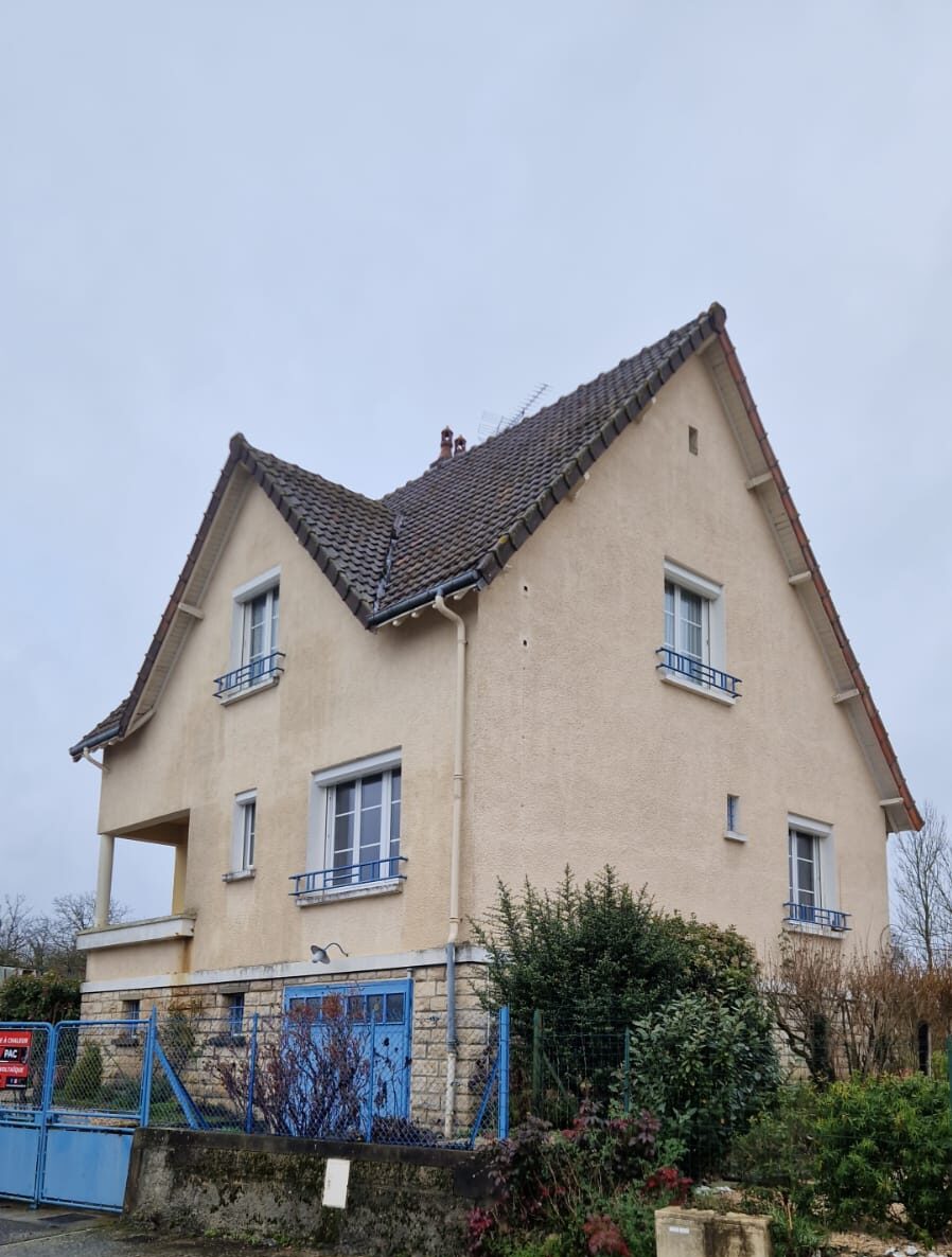 Façade avant isolation extérieure